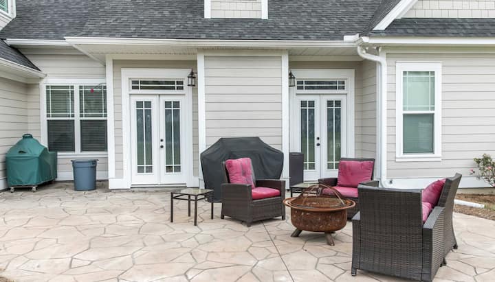 Create a Beautiful Stamped Concrete Patio in Fayetteville, North Carolina